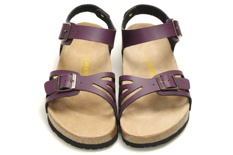 Birkenstock Bali Purple Leather Sandals - Stylish Comfort for Women Birkenstock Bali Purple Leather Sandals - Stylish Comfort for Women