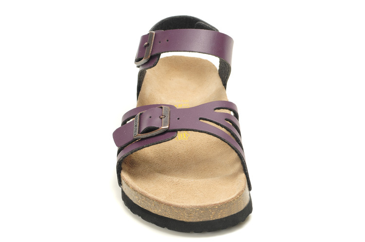 Birkenstock Bali Purple Leather Sandals - Stylish Comfort for Women Birkenstock Bali Purple Leather Sandals - Stylish Comfort for Women