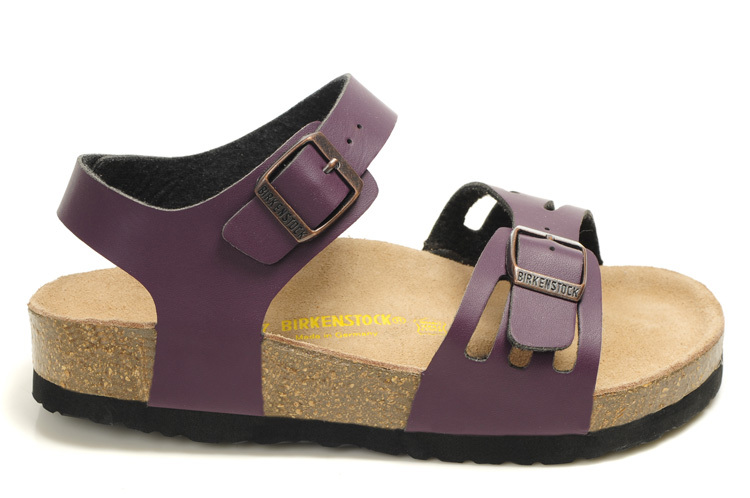 Birkenstock Bali Purple Leather Sandals - Stylish Comfort for Women Birkenstock Bali Purple Leather Sandals - Stylish Comfort for Women