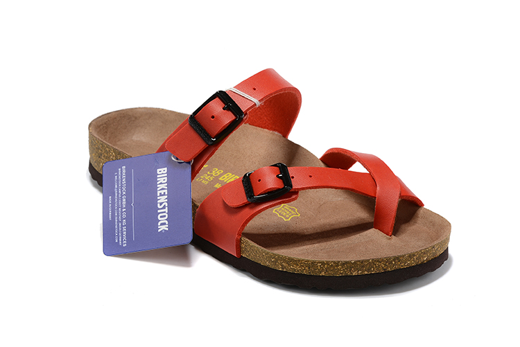 Birkenstock Mayari Birko-Flor Red: Stylish and Comfortable Footwear