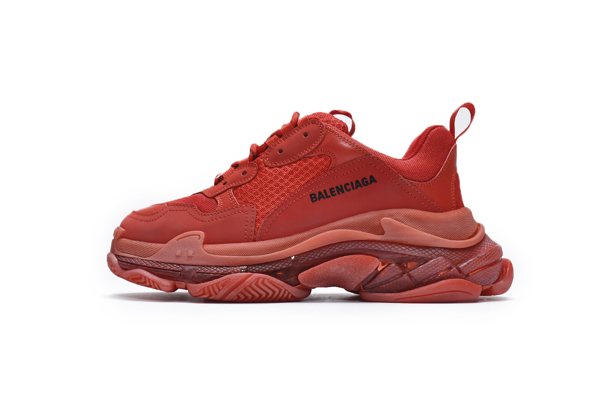 Balenciaga Triple S Daddy Red Shoes 541624 W09O1 6500 | Limited Edition
