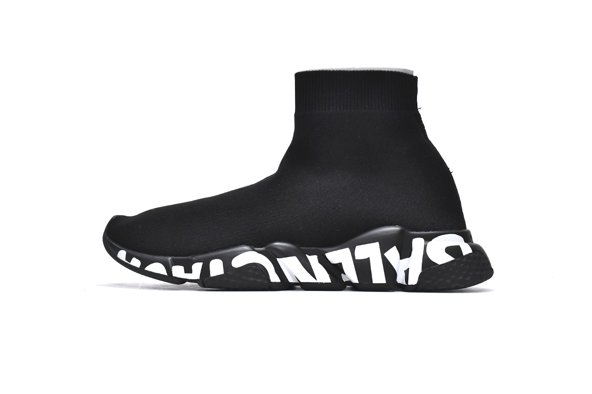 Balenciaga Speed Trainer Graffiti Black 605972 W05GE 1006 | Shop Now