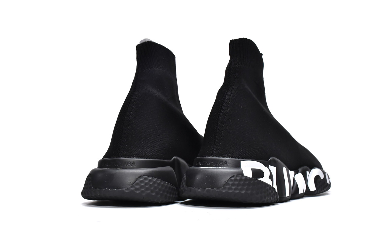 Balenciaga Speed Trainer Graffiti Black 605972 W05GE 1006 | Shop Now
