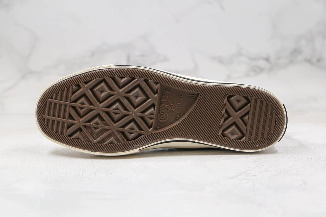 Converse Stars And Stripes Chuck 70 'Black White Egret' 167709C - Stylish Classic Sneakers