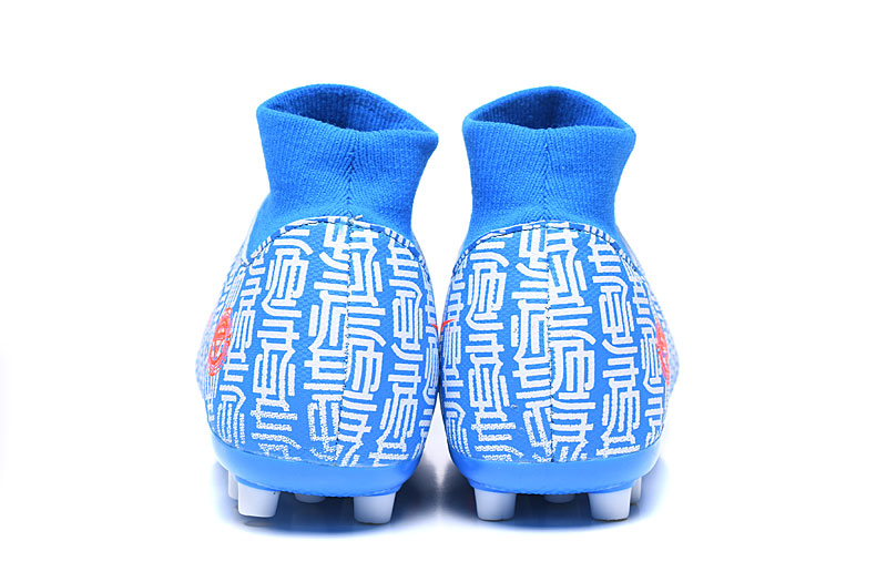 Nike Superfly 7 Academy CR7 AG Artificial Grass Blue White Football Boots