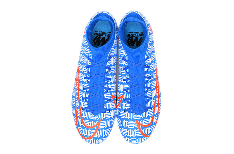 Nike Superfly 7 Academy CR7 AG Artificial Grass Blue White Football Boots