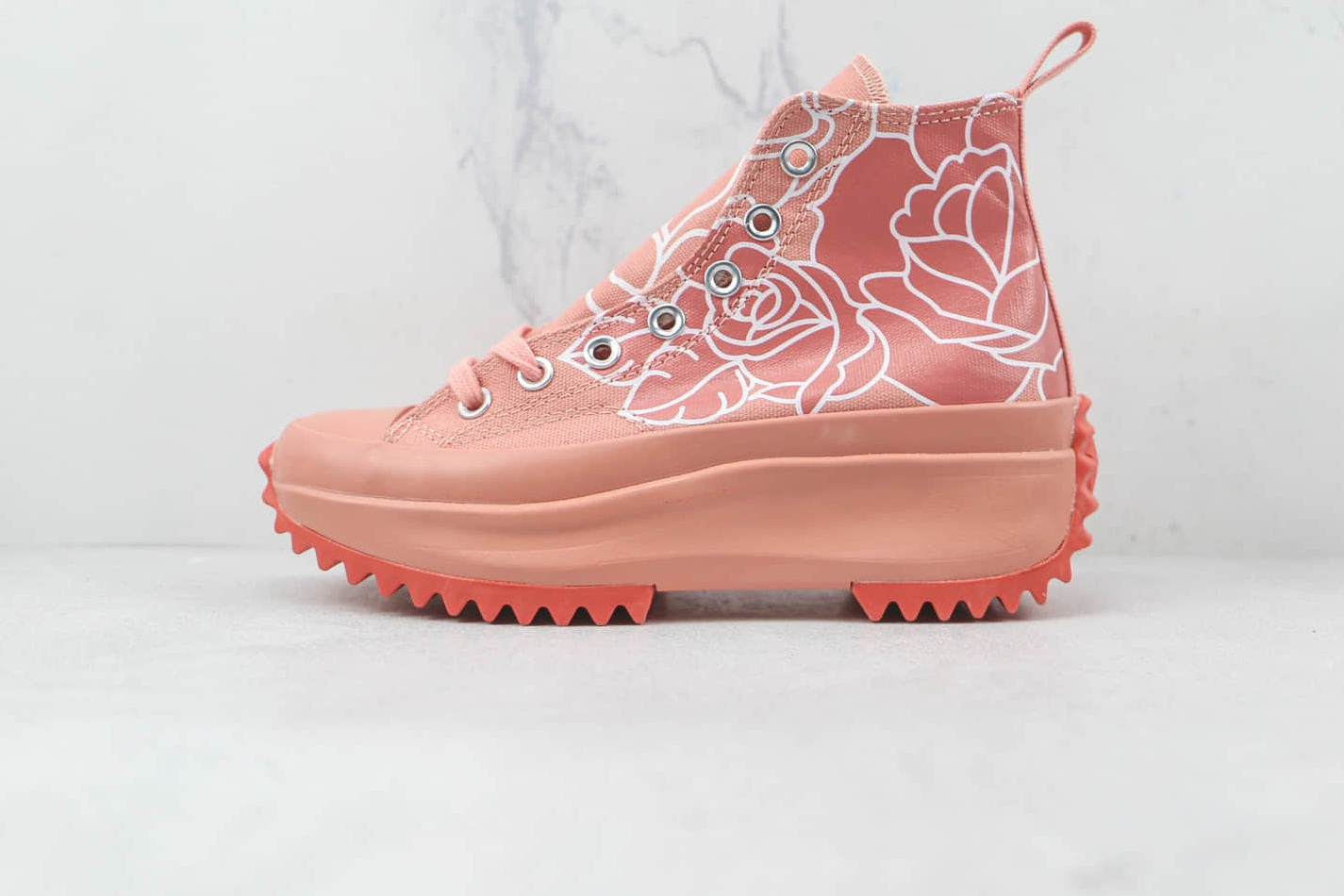 Converse Run Star Hike Natasha Cloud Floral Pink Quartz 571877C: Elevate Your Style with a Feminine Flair