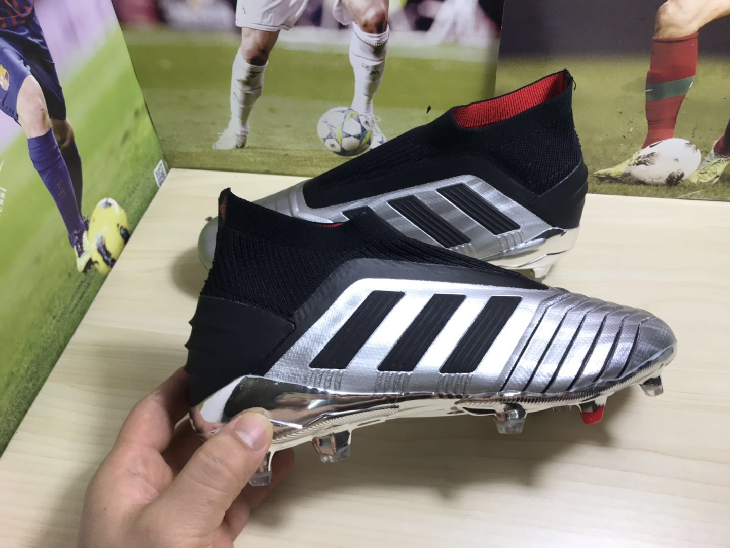 Adidas Predator 19+ FG 'Silver Metallic' F35611 | Premium Football Boots