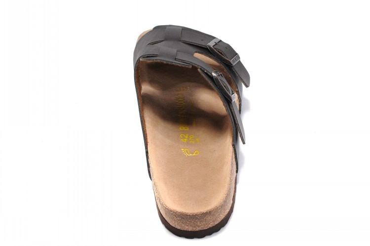 Birkenstock Riva Black Leather Sandals - Premium Comfort & Style