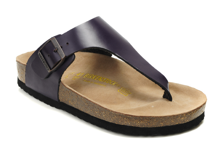 Birkenstock Como Deep Purple Leather Sandals | Stylish Comfort for All-Day Chic