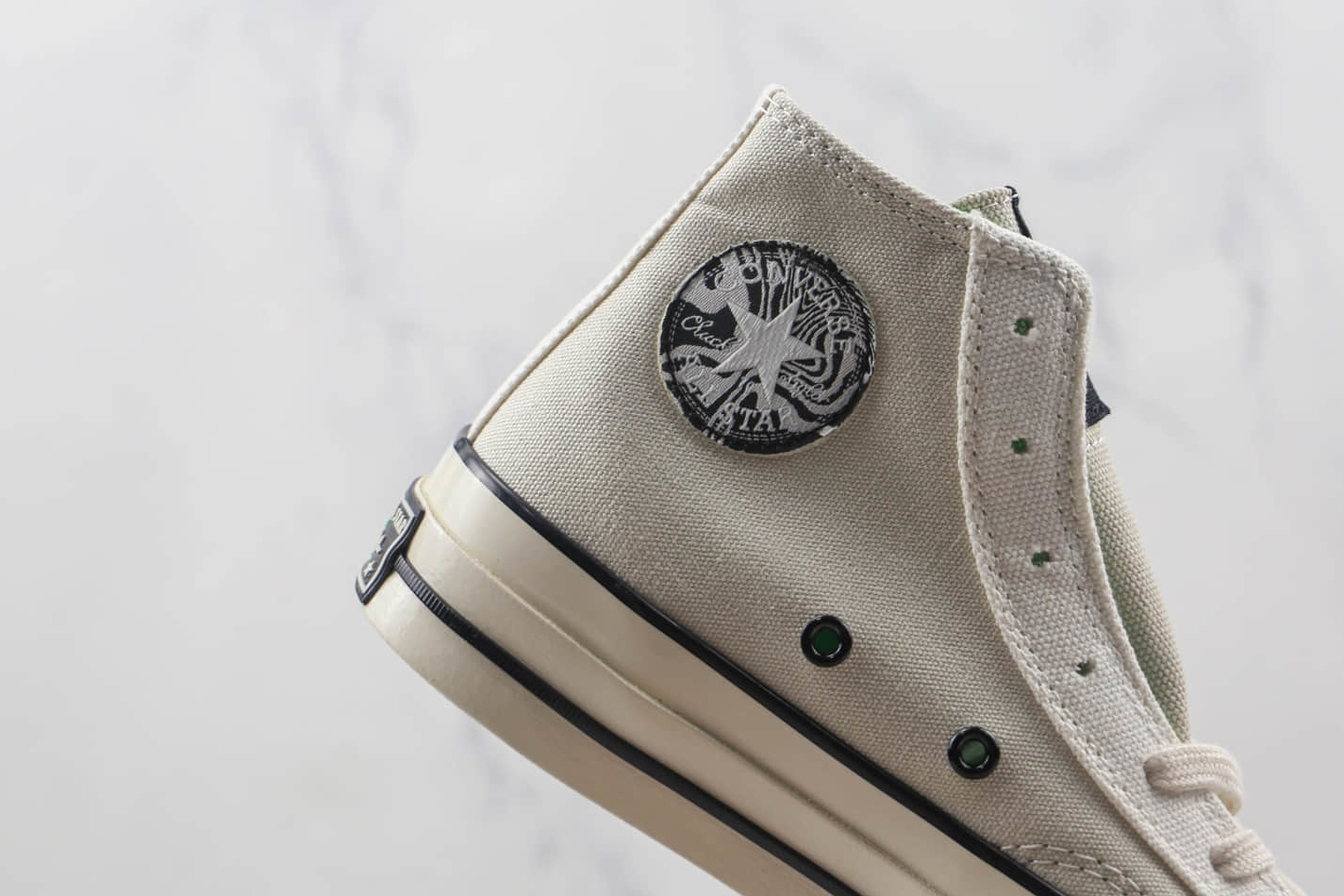 Converse Chuck Taylor All-Star 1970s Hi Green Black White A00742C – Vintage Charm with a Classic Twist