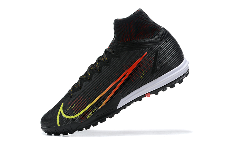 Nike Mercurial Superfly 8 Elite TF Soccer Cleats - Black Cyber Off Noir