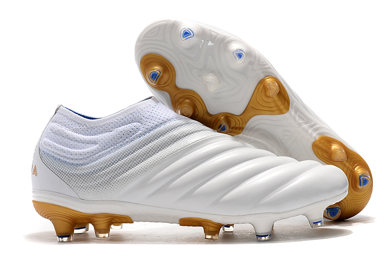 Adidas Copa 19+ FG 'Cloud White' F35512 - Premium Football Cleats for Optimum Performance