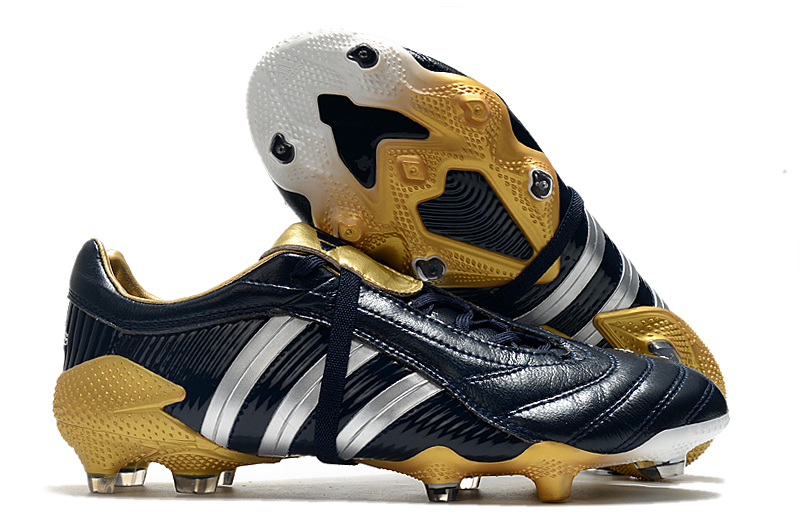 Adidas Predator Pulse FG 'Black Gold Metallic' GX0219 - Elite Football Boots