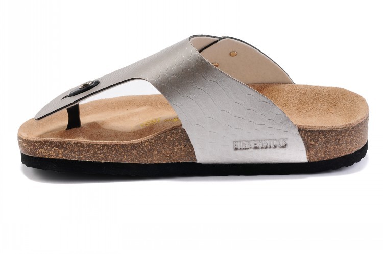 Birkenstock Gizeh Snakeskin Silver Sandals - Stylish and Comfortable Footwear for Women Birkenstock Gizeh Snakeskin Silver Sandals - Stylish and Comfortable Footwear for Women