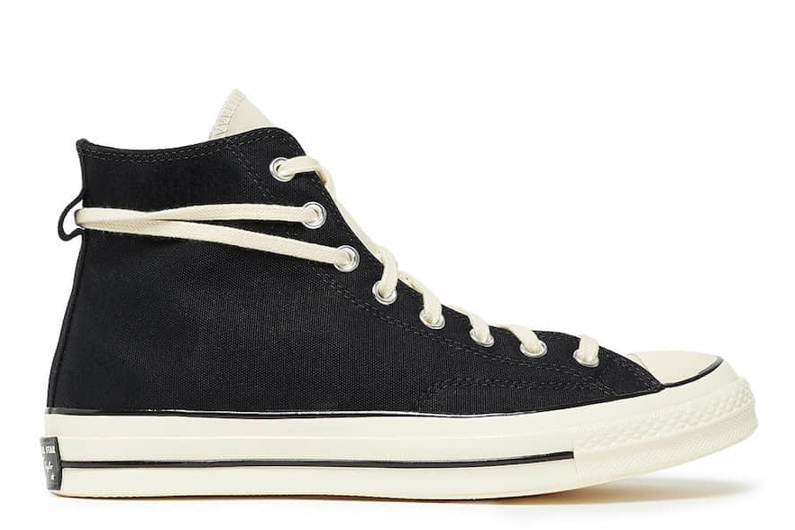 Converse Fear of God Essentials x Chuck 70 High 'Black' 167954C - Timeless Style and Bold Sophistication