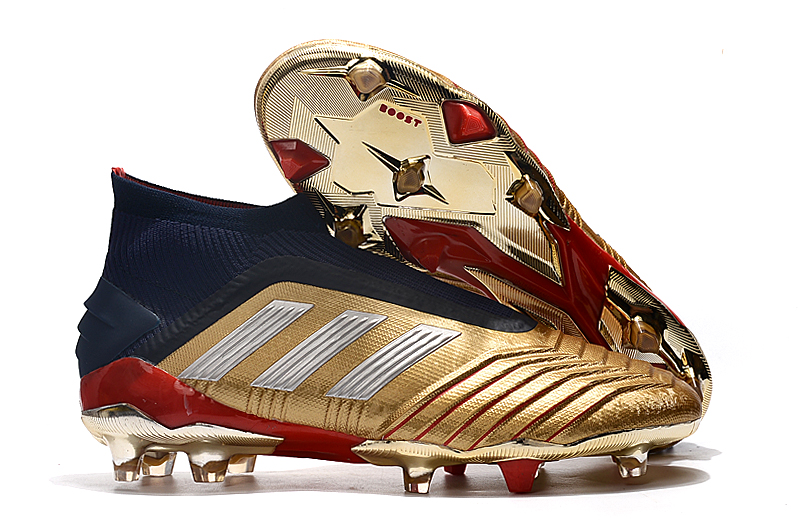 Adidas Predator 19+ FG Firm Ground 'Gold Navy' G27781 - Ultimate Performance for the Pitch