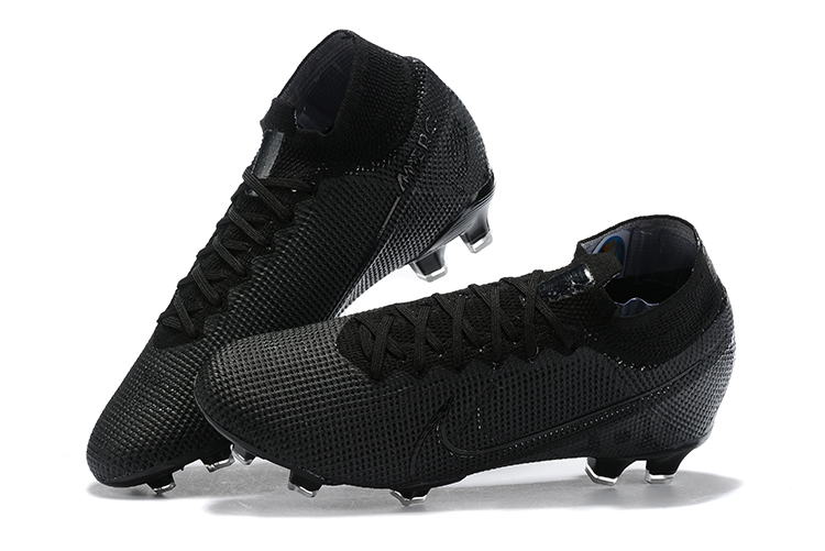 Nike Mercurial Superfly 7 Elite FG Black Dark Grey Soccer Cleats - AQ4174-001