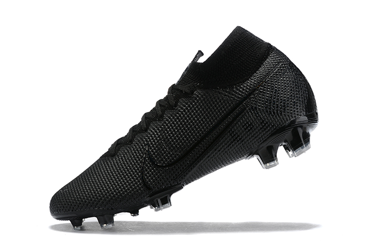 Nike Mercurial Superfly 7 Elite FG Black Dark Grey Soccer Cleats - AQ4174-001