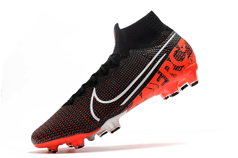 Nike Mercurial Superfly 7 Elite SE FG Soccer Cleats - Black/Orange/White | Limited Edition