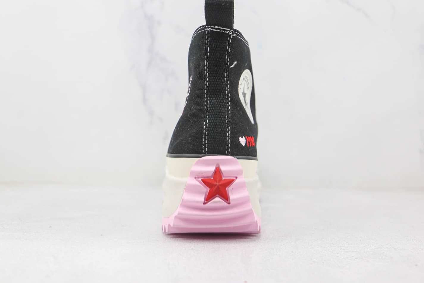 Converse Run Star Hike High 'Valentine's With Love' A01598C - Exclusive Romantic Sneaker Limited Edition