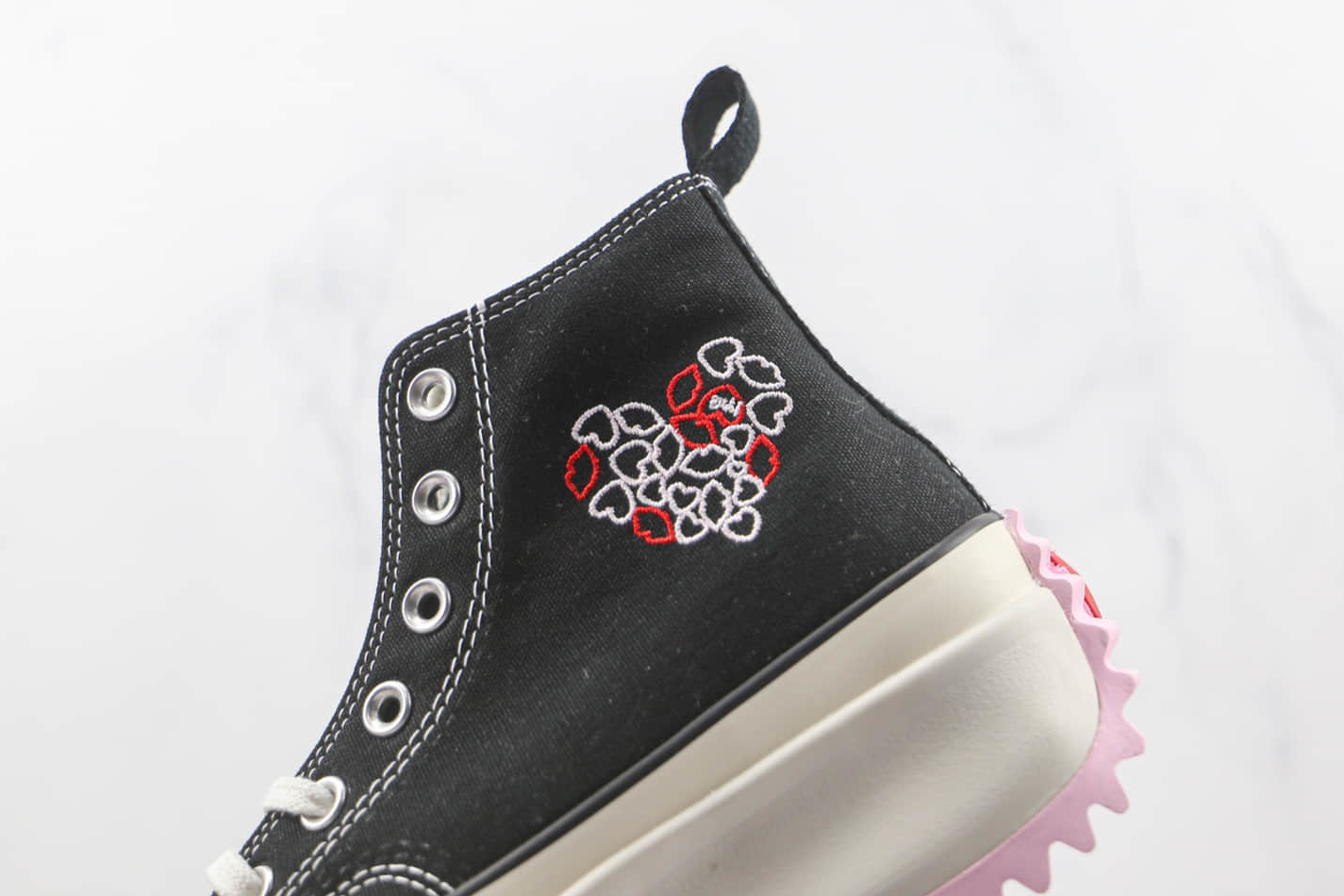 Converse Run Star Hike High 'Valentine's With Love' A01598C - Exclusive Romantic Sneaker Limited Edition