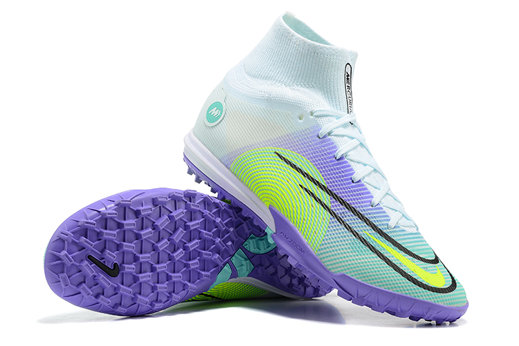 Nike Mercurial Superfly 8 'Dream Speed 5' Elite Turf Cleats - Barely Green Volt Electro Purple | Shop Now