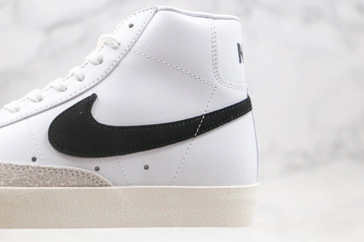 Nike Blazer Mid '77 Vintage 'White Black' BQ6806-100 - Classic Style with a Modern Twist