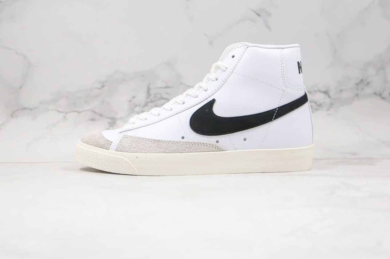 Nike Blazer Mid '77 Vintage 'White Black' BQ6806-100 - Classic Style with a Modern Twist