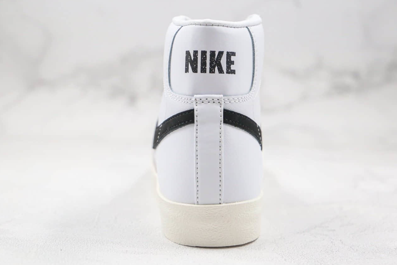 Nike Blazer Mid '77 Vintage 'White Black' BQ6806-100 - Classic Style with a Modern Twist