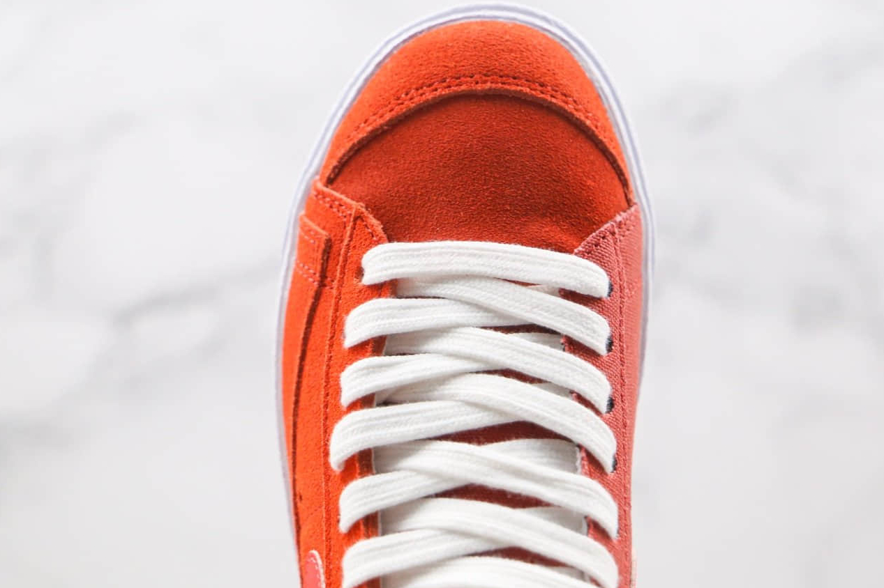 Nike Blazer '77 Vintage Mid 'Firewood Orange' CZ4609-800 – Exclusive Retro Sneakers for the Modern Fashionista