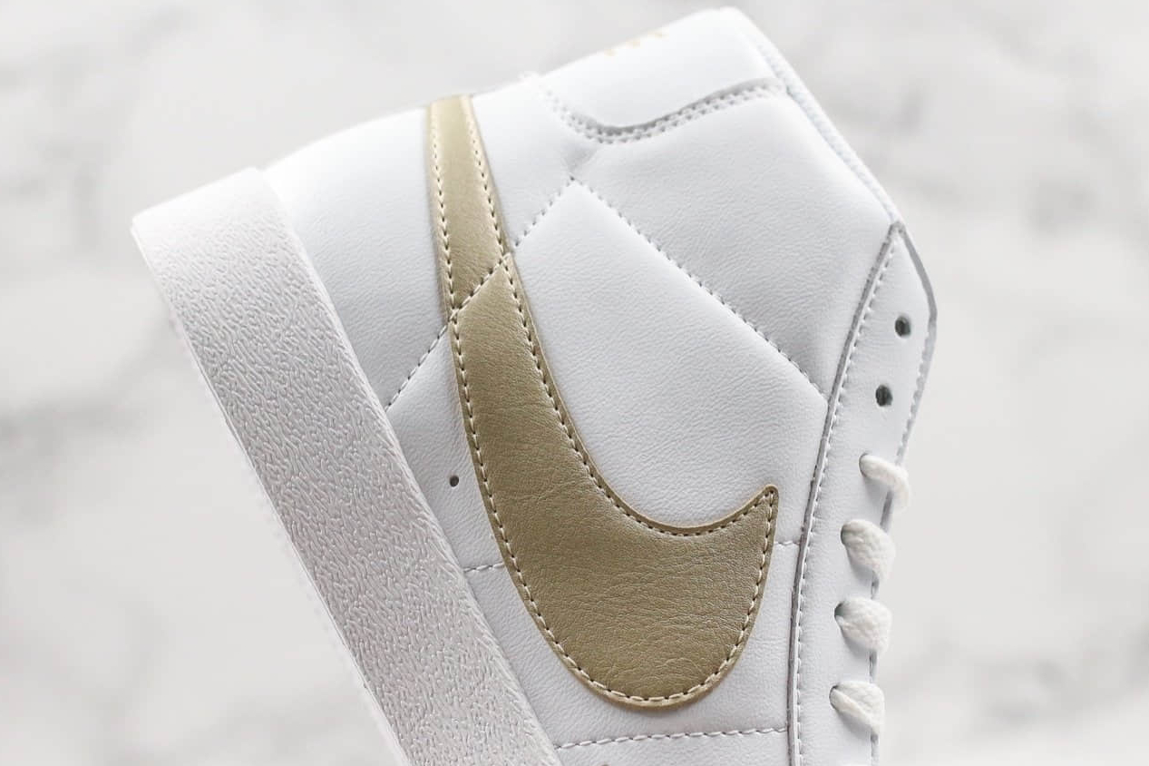 Nike Blazer Mid Vintage White Gold 917862 103 - Stylish Retro Sneakers with a Classic Touch!