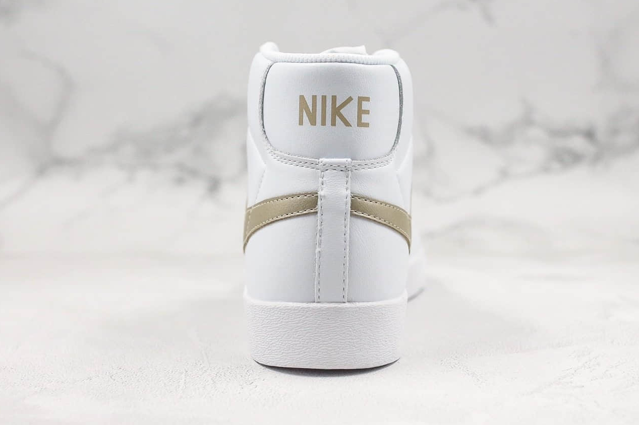 Nike Blazer Mid Vintage White Gold 917862 103 - Stylish Retro Sneakers with a Classic Touch!