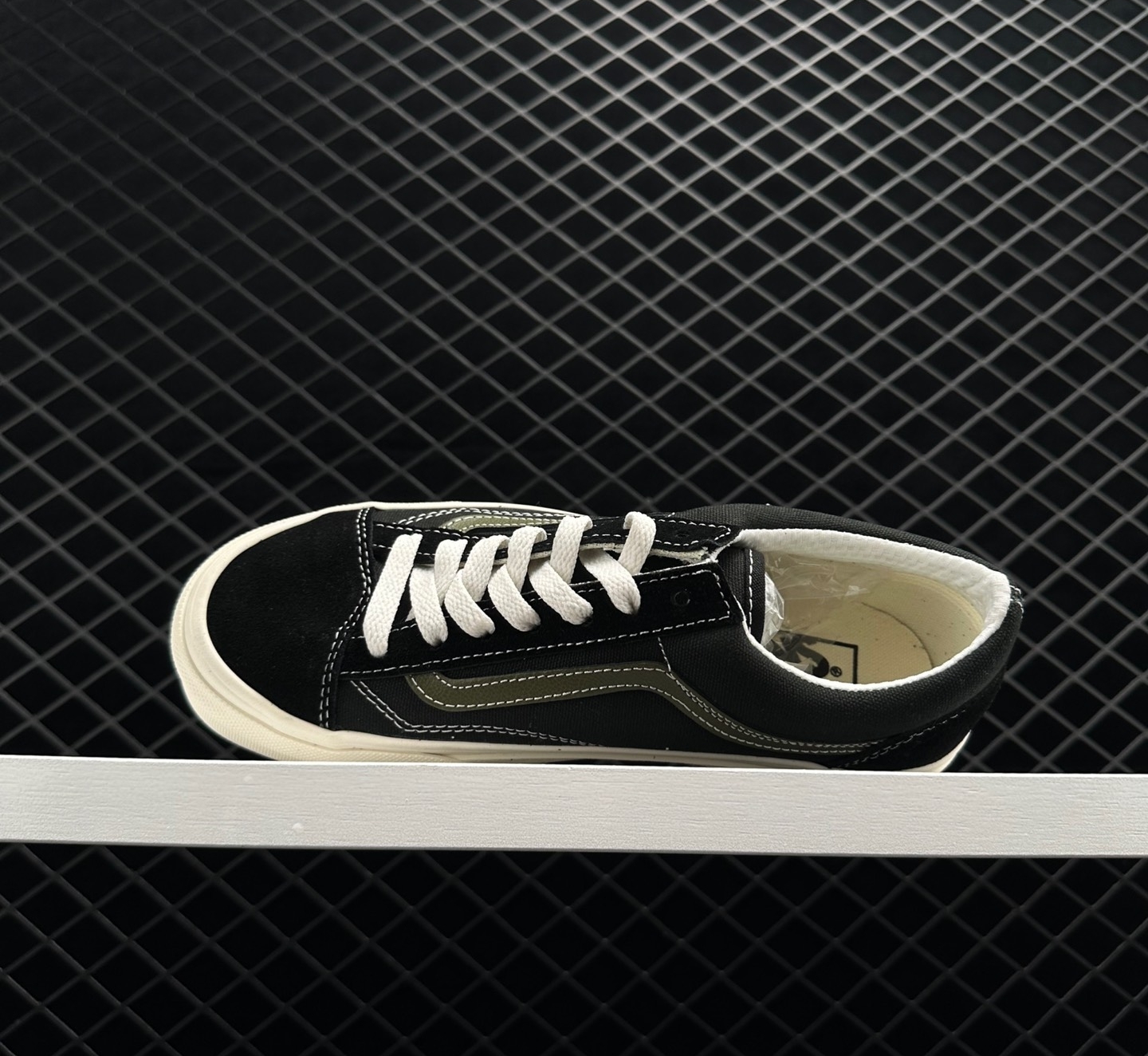 Vans Vintage Style 36 Black Gray Shoes | Classic Retro Design