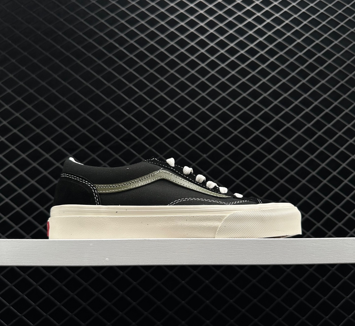 Vans Vintage Style 36 Black Gray Shoes | Classic Retro Design