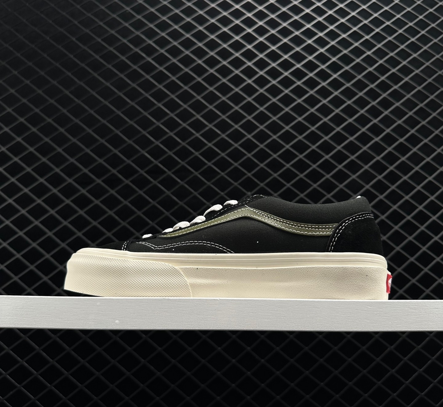 Vans Vintage Style 36 Black Gray Shoes | Classic Retro Design