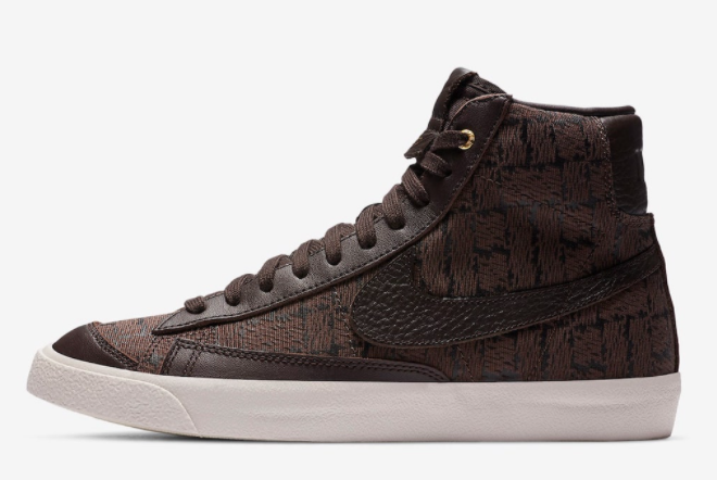 Nike Blazer Mid 77 Vintage 'Velvet Brown' DA4299-200: Classic Style with a Luxurious Twist