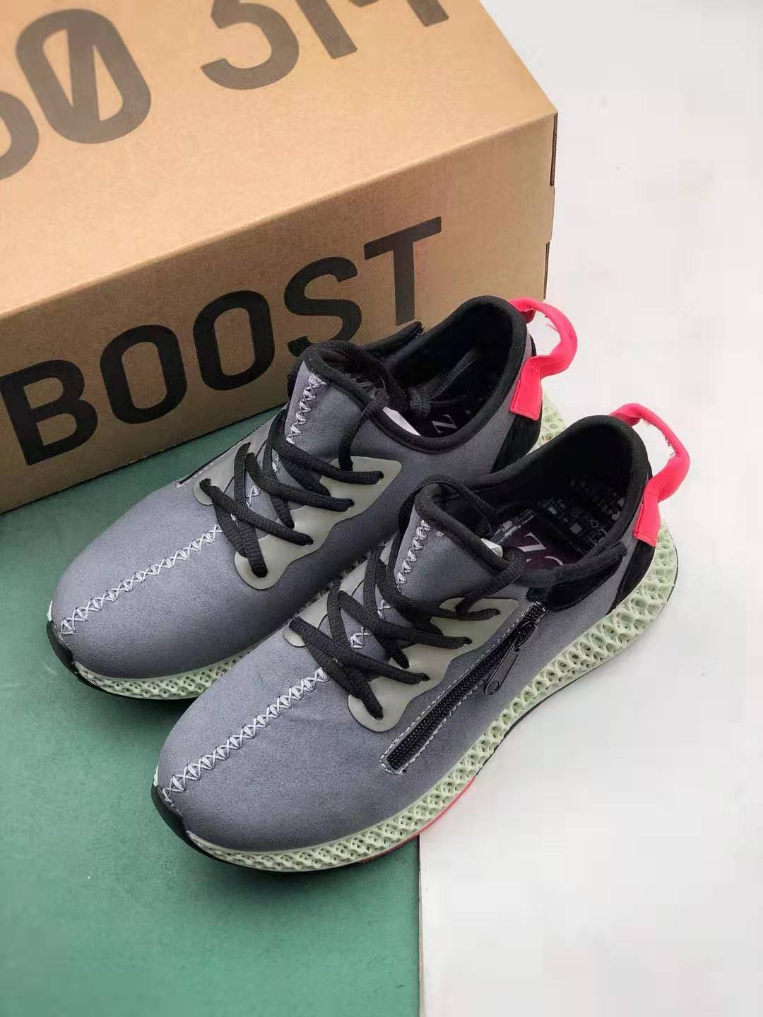 Adidas Yeezy Boost 4D 350 3M YB6606 - Premium Sneakers for Ultimate Comfort Adidas Yeezy Boost 4D 350 3M YB6606 - Premium Sneakers for Ultimate Comfort