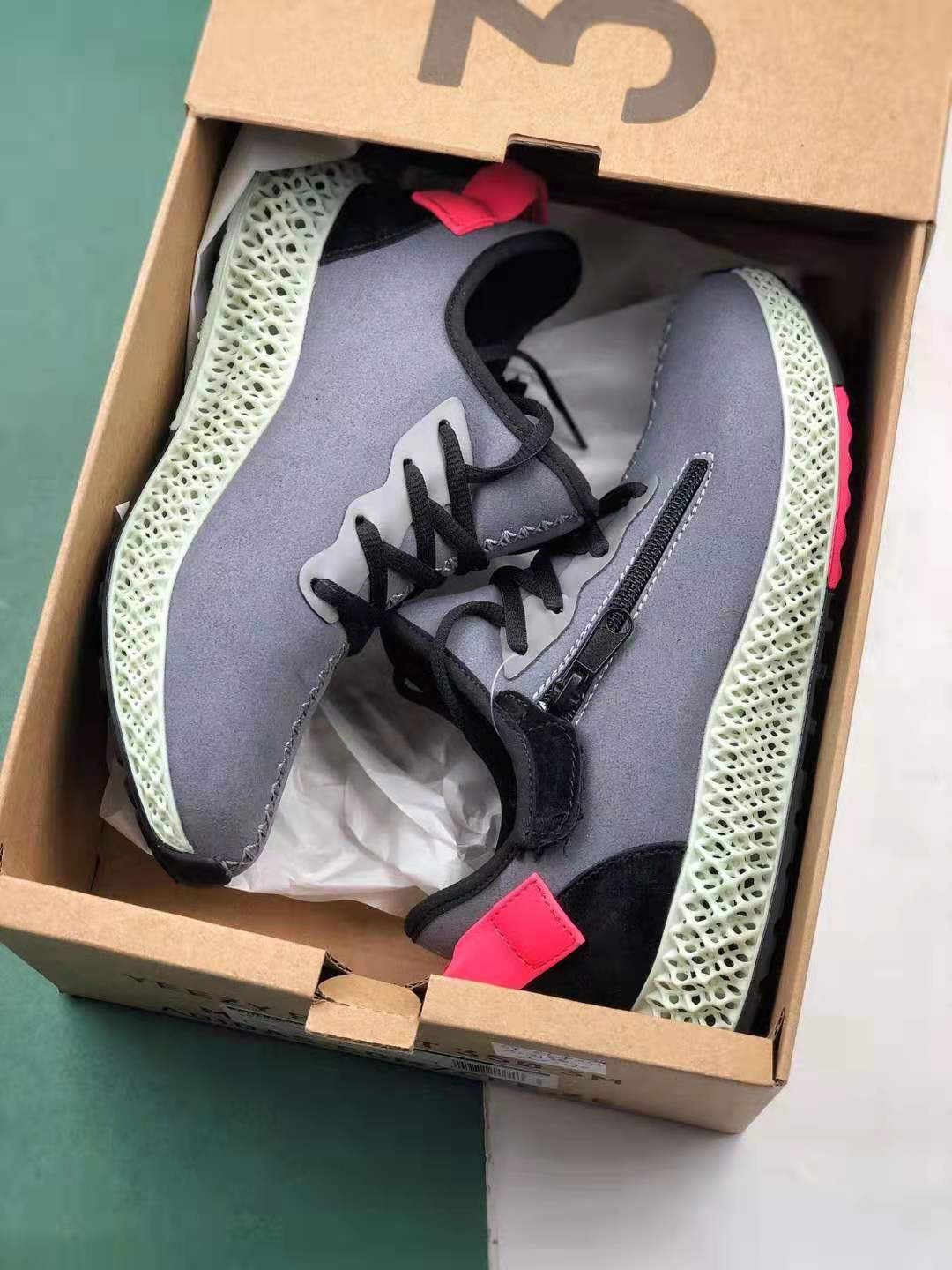 Adidas Yeezy Boost 4D 350 3M YB6606 - Premium Sneakers for Ultimate Comfort Adidas Yeezy Boost 4D 350 3M YB6606 - Premium Sneakers for Ultimate Comfort