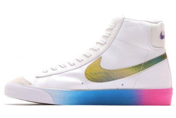 Nike Blazer Mid '77 Vintage White/Bright Cactus-Hyper Pink CZ8653-136 | Shop Now for Retro Style and Bold Colors