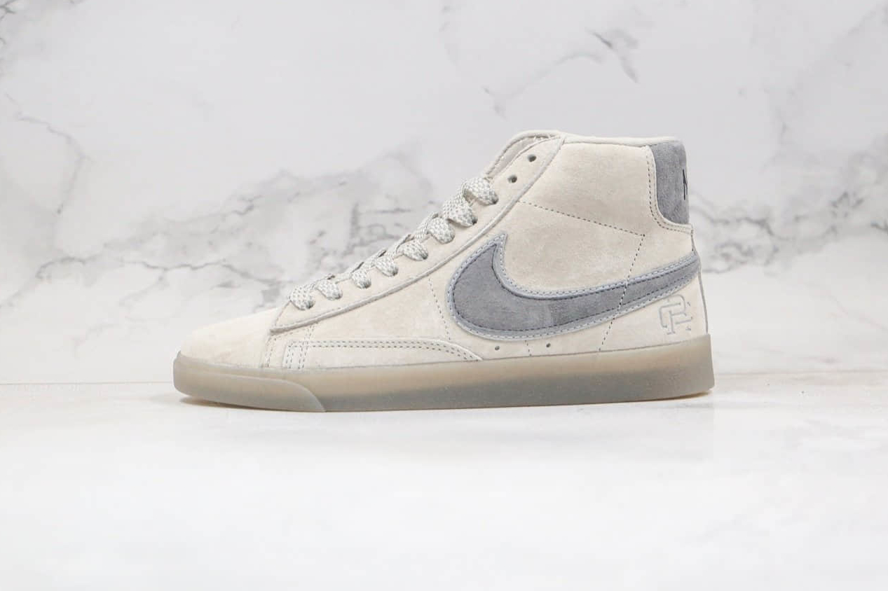 Reigning Champ x Nike SB Zoom Blazer Mid Light Grey Deep Grey Reflective Reigning Champ x Nike SB Zoom Blazer Mid Light Grey Deep Grey Reflective