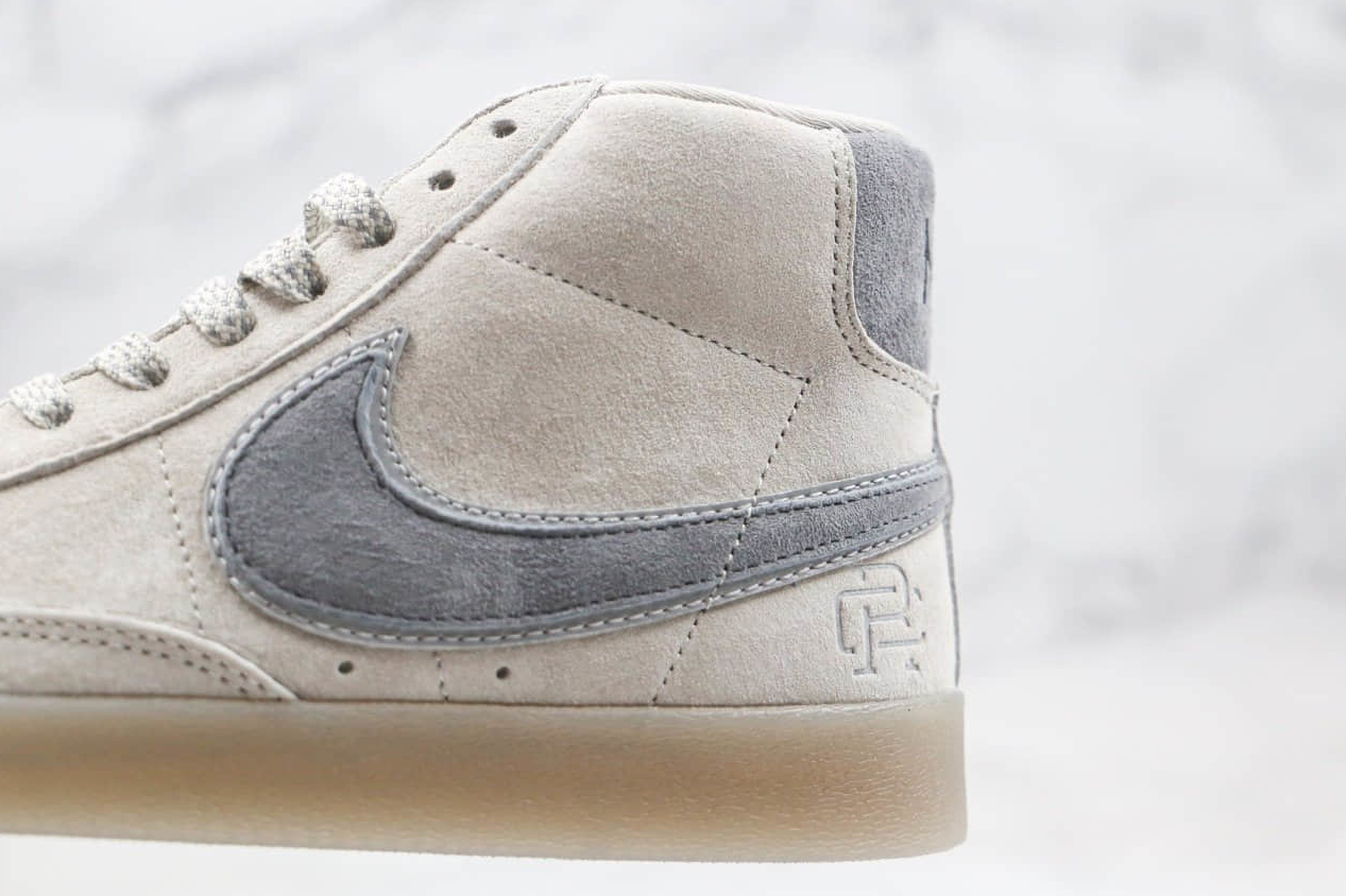 Reigning Champ x Nike SB Zoom Blazer Mid Light Grey Deep Grey Reflective Reigning Champ x Nike SB Zoom Blazer Mid Light Grey Deep Grey Reflective