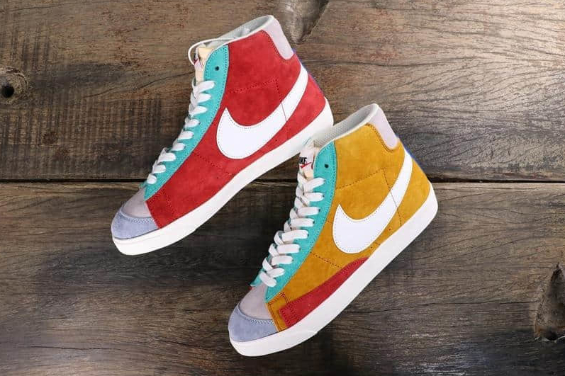 Nike Blazer Mid Vintage 'Multi-Suede' CI1167-600 - Trendy Retro Sneakers