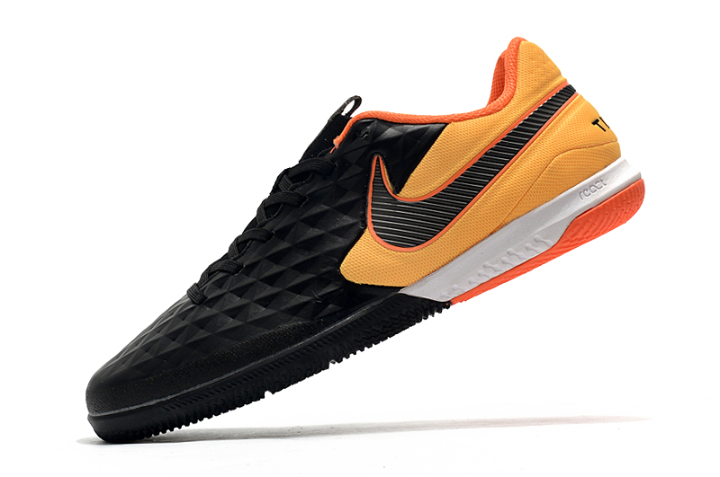 Nike Tiempo Lunar Legend VIII Pro IC - Orange Black | Top Indoor Soccer Shoe