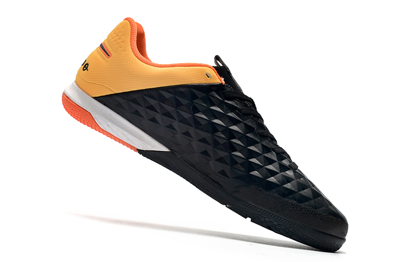 Nike Tiempo Lunar Legend VIII Pro IC - Orange Black | Top Indoor Soccer Shoe