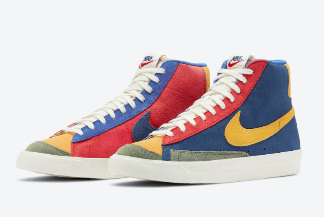 Nike Blazer Mid '77 Vintage WE Suede Coastal Blue DC9179-476 - Shop Now!
