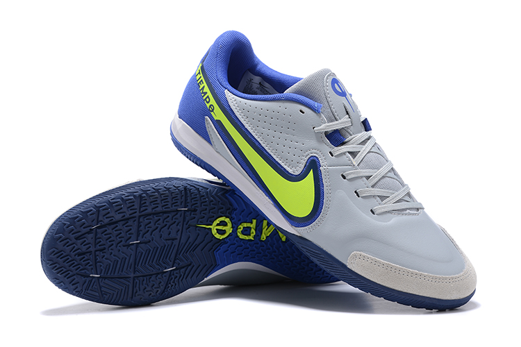 Nike LEGEND 9 ACADEMY IC Indoor Court GREY FOG - Gray Blue Green - DA1190-075