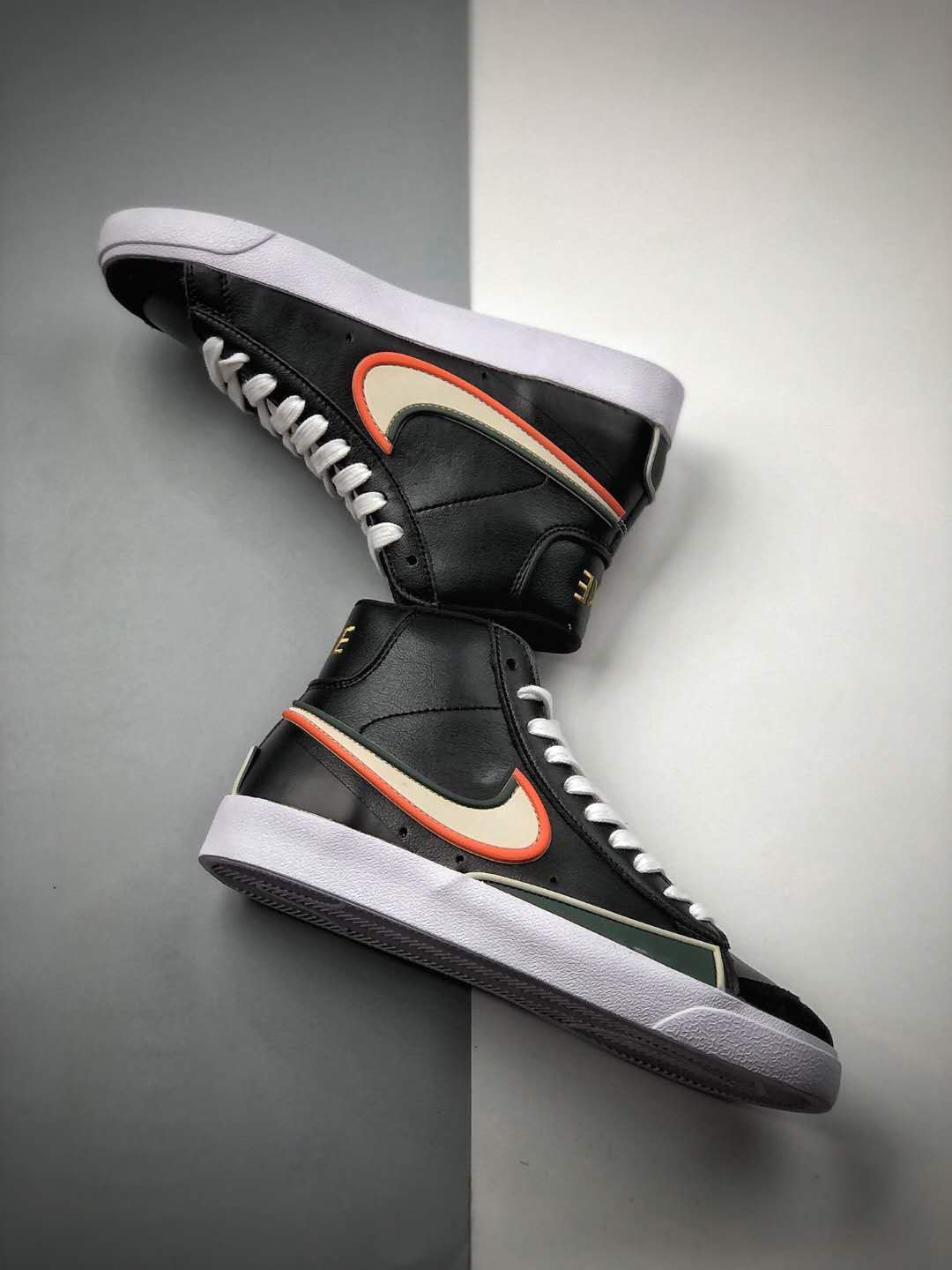 Nike SB Blazer Mid 77 VNTG Suede Mix - Limited Edition Black Color Drop (853506)