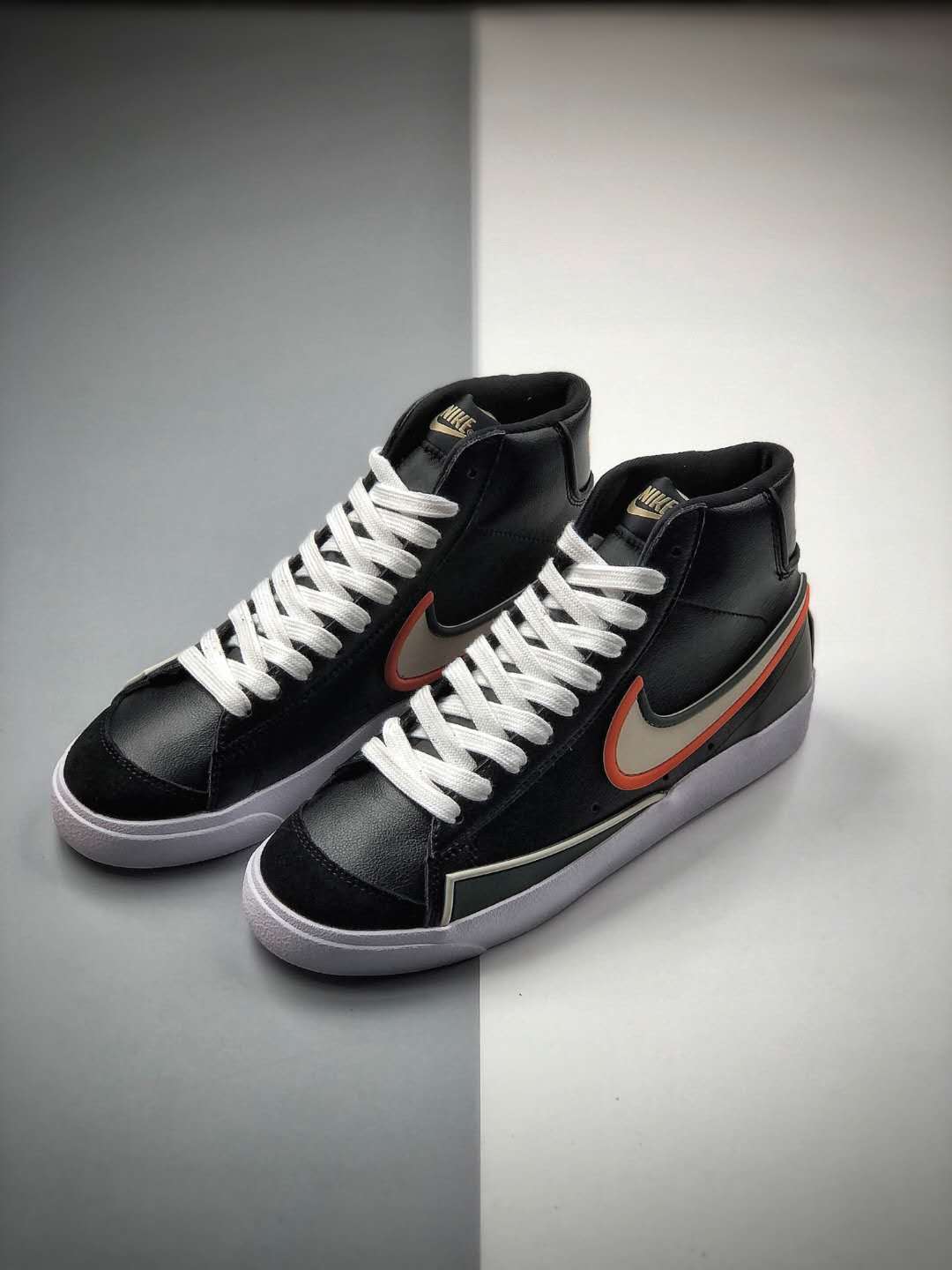 Nike SB Blazer Mid 77 VNTG Suede Mix - Limited Edition Black Color Drop (853506)