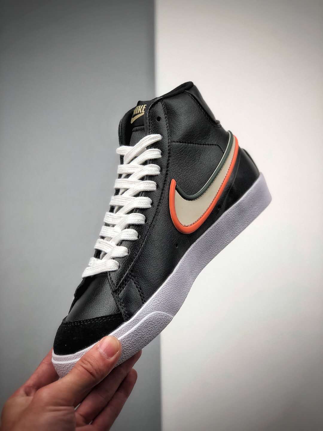 Nike SB Blazer Mid 77 VNTG Suede Mix - Limited Edition Black Color Drop (853506)
